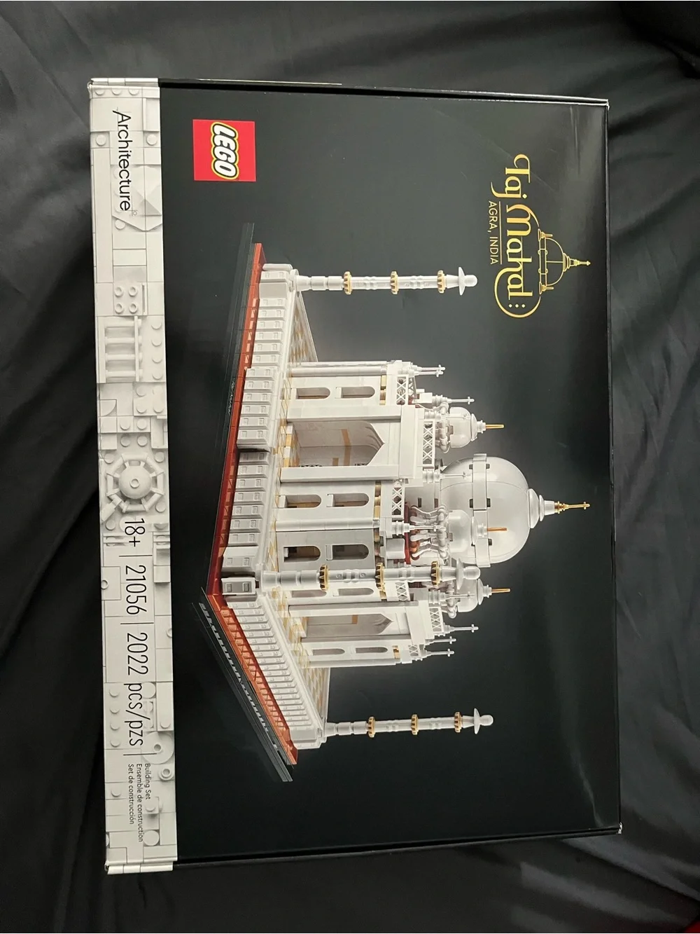 LEGO Taj Mahal Architecture Set - White & Gold Accents